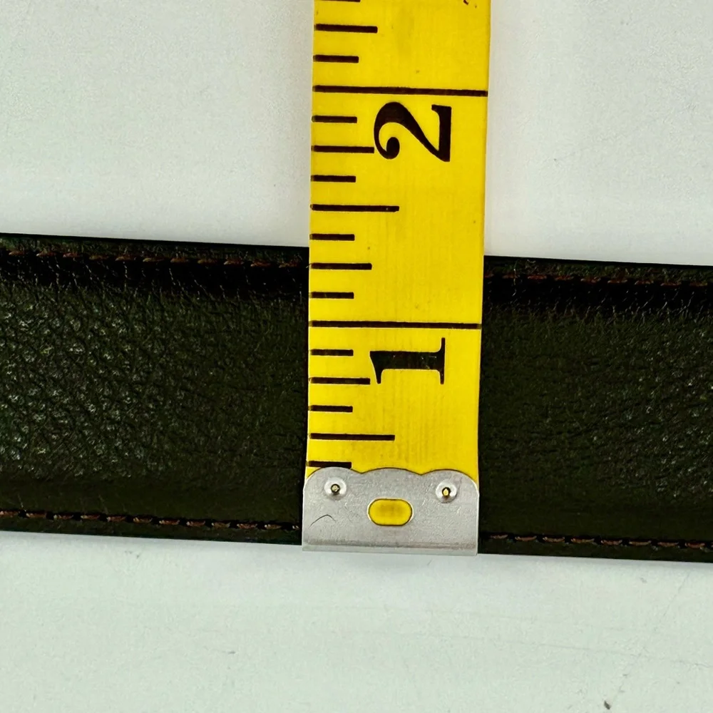 Brooks Brothers Dark Brown Pebbled‎ Leather Belt 44
